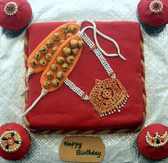Ghungroo Cake by Roopa Maliakal of Bake me a Cake
