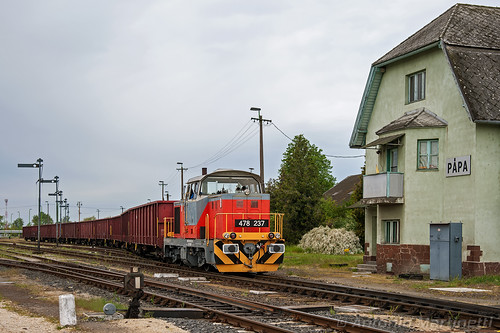 pápa mav merci ferrovie ferrocarriles freighttrain freight gyor vasut vonat vlak zug