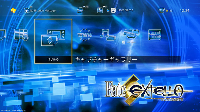 Fate/EXTELｌA PS4テーマ