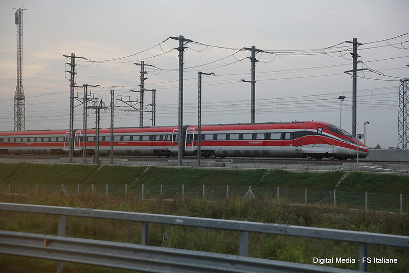 Linea AV-AC Treviglio - Brescia- il viaggio di prova