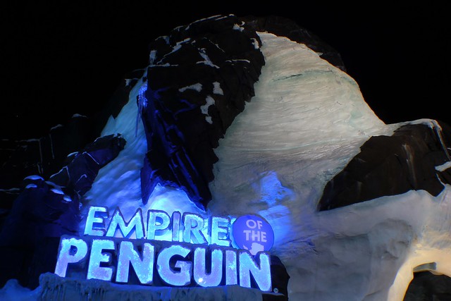 Antarctica: Empire of the Penguins at SeaWorld Orlando at night