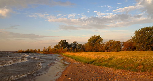 autumn panorama beach october michigan lakemichigan deltacounty escanaba lakemichiganshoreline autumnbeach deltacountymi canong1x escanabaautumn escanabashoreline