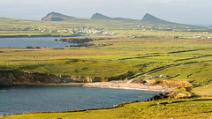 Clogher Strand with The Three Sisters beyond