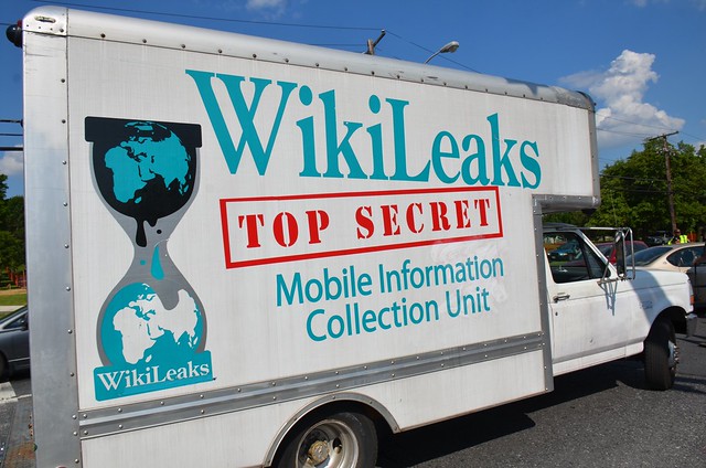 Wikileaks Truck at