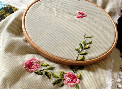 Candy Cotton Rose Mirror