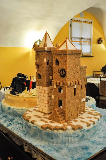 The Tower Cake from FIP Liguria Federazione Italiana Pasticceria Gelateria Cioccolateria