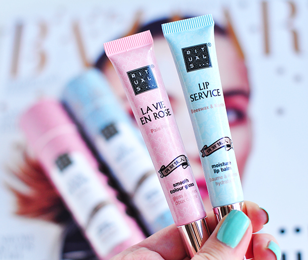 stylelab beauty blog Rituals lip care smooth color gloss la vie en rose pale pink lip service 2