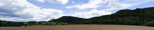 panorama landscape czech country na morava krajina česká moravě pahorkatina mladějov svitavská