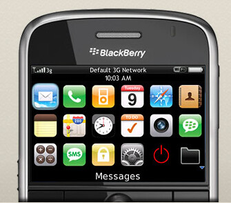 Blackberry Iphone Theme [Download]