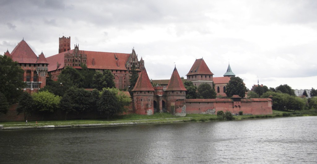 El Castillo de Malbork en Polonia