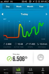 Nike+ FuelBand: App (iOS)