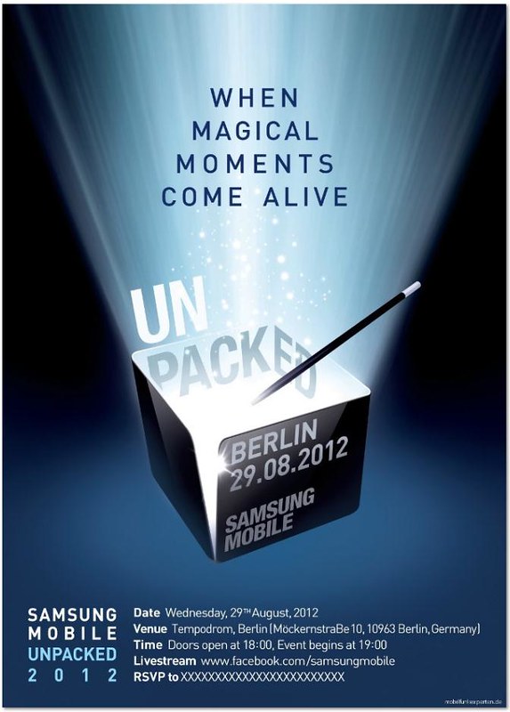Samsung Mobile Unpacked 2012