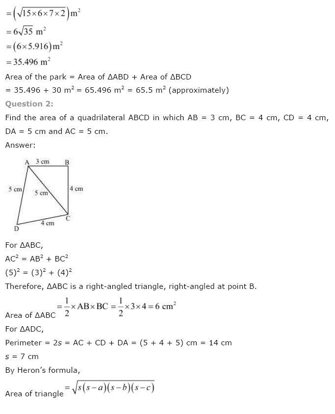 Maths Study For Student: 10th Math Solution
