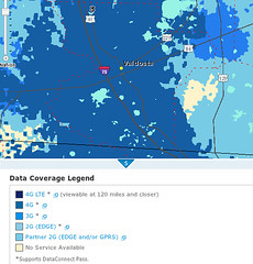 AT&T 4G coverage map