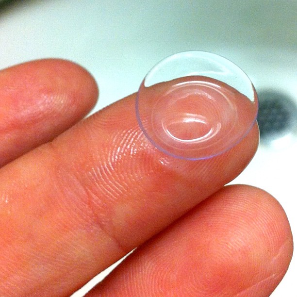 The bane of my existence. Putting in these contact lenses.