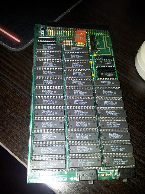 New 512KB Amiga 3000 chip RAM A590 A2091 geoRAM-SAMSUNG 256Kx4 DIP-20 DRAM