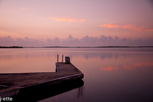 morning lagune holiday colors sunrise mexico jetty lagoon le 2012 zomervakantie bacalar