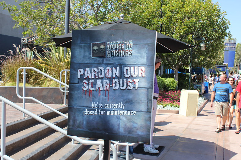 Park Update: August 20, 2012 & August 21, 2012 - Universal Studios Hollywood