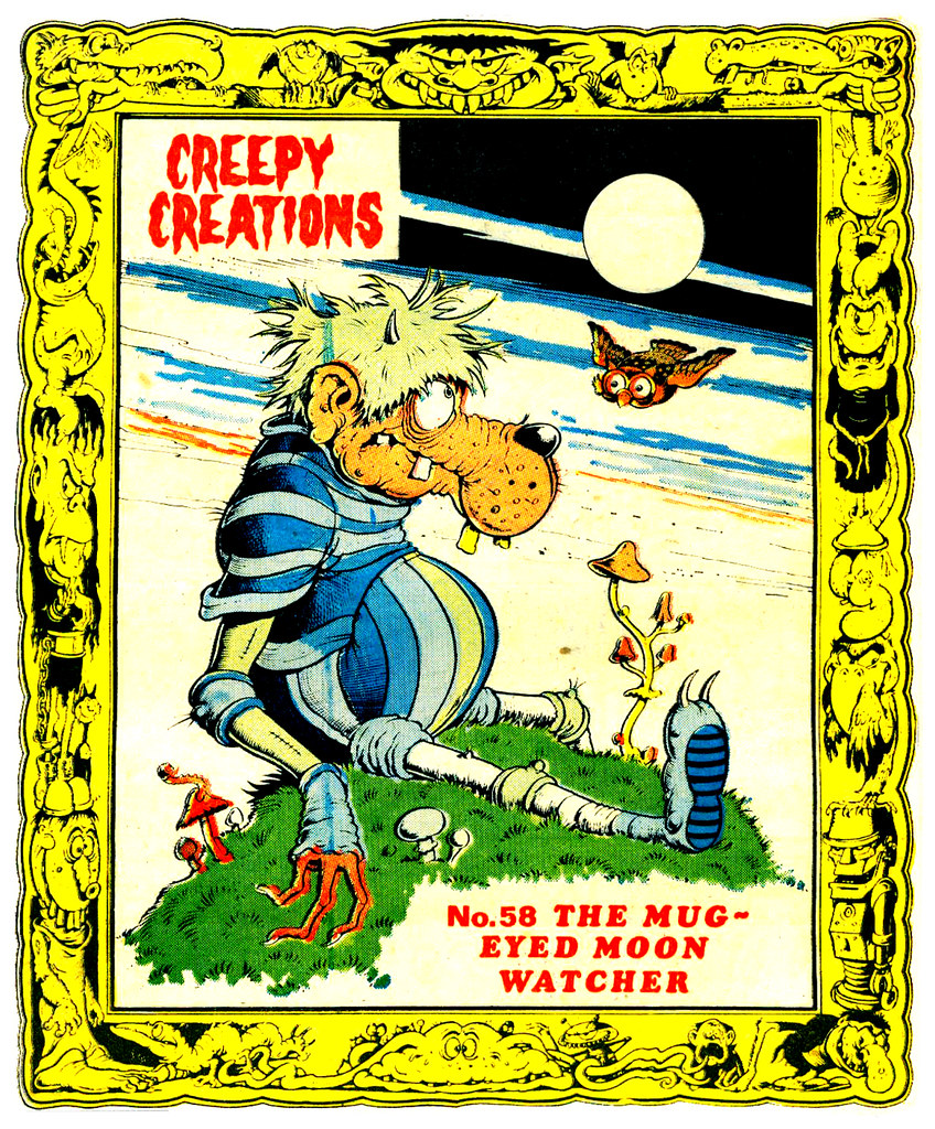 Creepy Creations No.58 - The Mug Eyed Moon Watcher