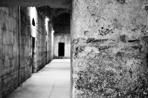 blackandwhite bw white black rome stone ruins roman bokeh basement croatia palace diocletian limestone marble split cellar emperor splitdalmatiacounty nikond7000 nikon18105mmdx