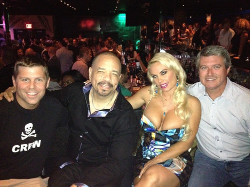 Shawn Collins, Ice T, Coco, and Brian McGovern