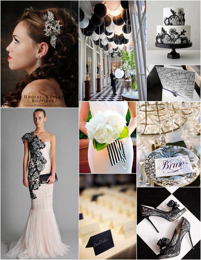 Black and White Wedding Inspiration
