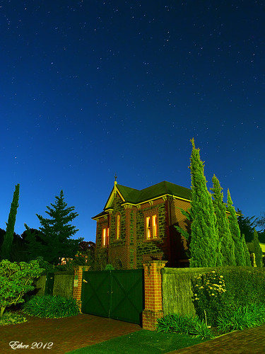 house tree night star australia olympus adelaide nightview 夜景 starry ether 澳洲 starrynight wattlepark 星空 em5 阿德雷德 etherhuang