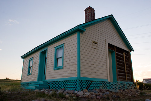 house building log cabin colorado landmark homestead parker waymark historicsite groundspeak