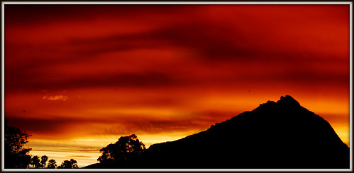 california sunset mountains sanluisobispo
