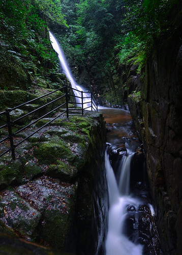 shimane unnan fall waterfall 1635mm nikon kumomi sanin 山陰 雲見の滝 雲南 島根 nature logexposure