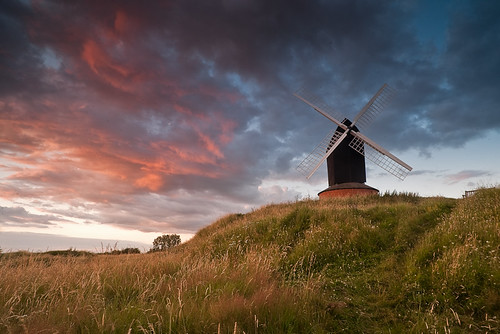 sunset windmill buckinghamshire brill 1dsmarkii aisnikkor20mmf35