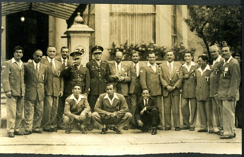 Recepción en la Embajada peruana durante los Juegos Olímpicos London 1948