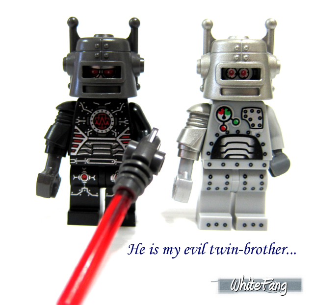 Lego Minifigure Series 8 Evil Robot 