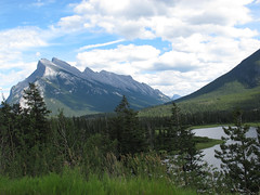 Vermilion Lakes and Mt. Rundle