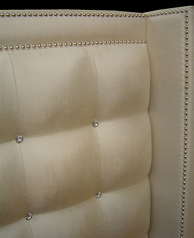 Fabric Upholstered Headboard - Photo ID# DSC08041f