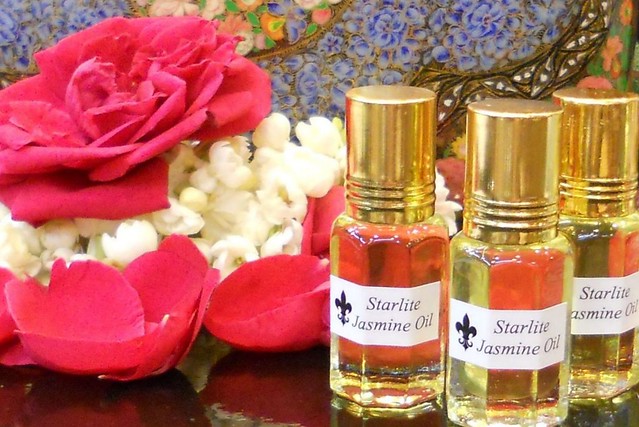 Pure Jasmine Oil Absolute Perfume - All Natural Aromatherapy Essential Oil ~ Bridal Perfume