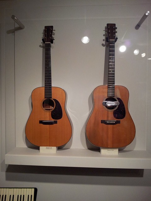 Photo：Martin acoustic guitars By doryfour