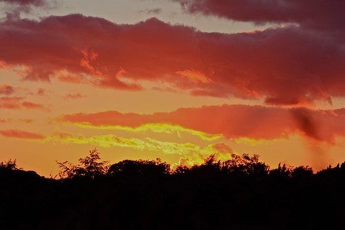sunset red sky wales night clouds canon countryside scenery photos 550d