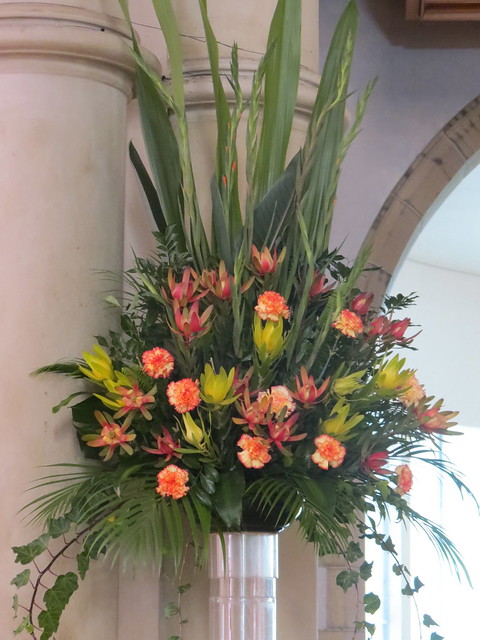 Church Floral Arrangement | Flickr - Photo Sharing!