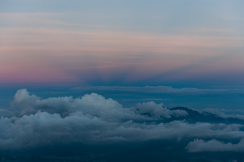 sunset sky mountains japan clouds 2012 chino naganoprefecture yatsugatake d700 afsnikkor2470mmf28ged