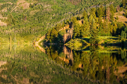 morning trees light wild summer lake mountains color detail reflection nature water rock contrast rural america forest sunrise landscape rockies outdoors scenery colorado day glow seasons view unitedstates dynamic natural hill dramatic brush growth alpine pines shore environment jagged layers rockymountains wilderness peaks hillside sublime intimate drama effect brilliant rugged summitcounty onfire subdued uncultivated summerscenics lakescenics