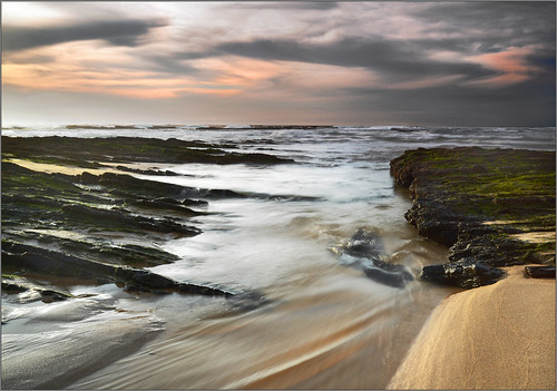 ocean sunset seascape beach portugal landscape nikon rocks atlantic westcoast watermotion monteclerigo zedith zeissdistagont21mm128zf
