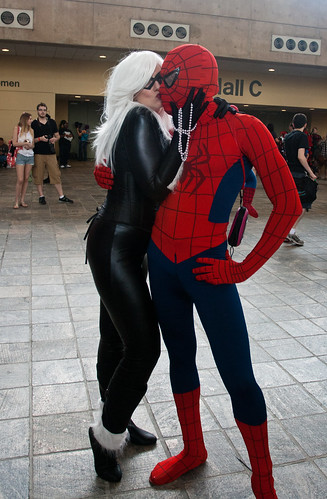 Black Cat and Spider-Man