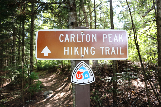 Carlton peak outlet hike