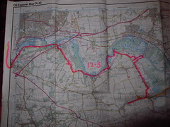 16 Aug 2012 Rockland st Mary to Norwich MAP 12.5 miles