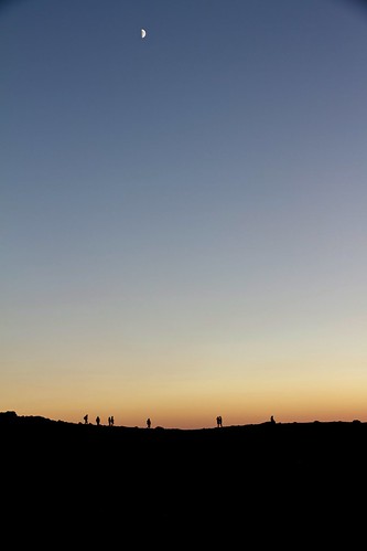 sunset moon canon landscape eos tramonto luna 7d sicily etna hdr sicilia eos7d