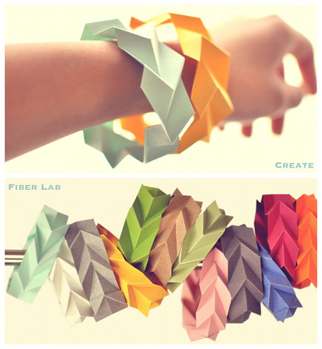 Tessellated Paper Bracelets