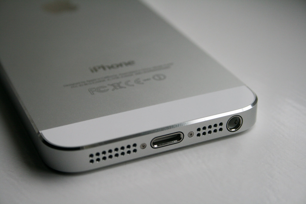 iPhone 5 - Lightning Connector, Speakers, and Headphone Jack