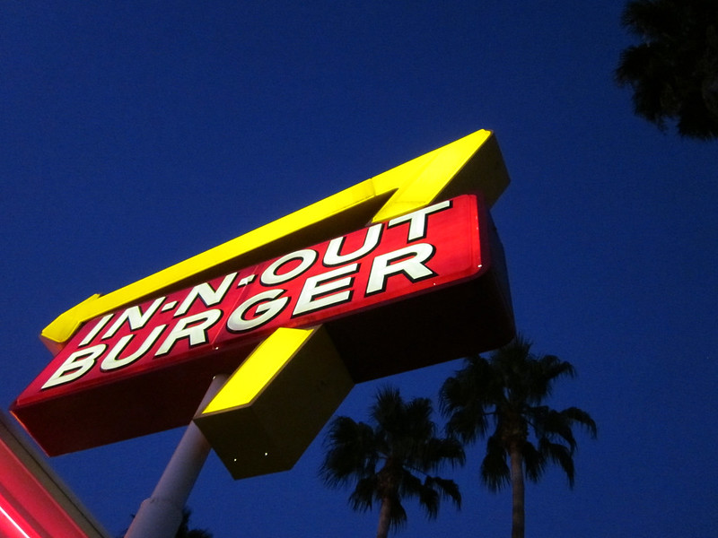Outside In-N-Out Tonight