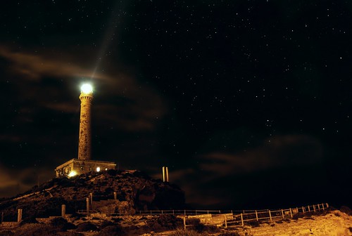 longexposure lighthouse night spain sony murcia alpha hdr a330 cabodepalos 18mm